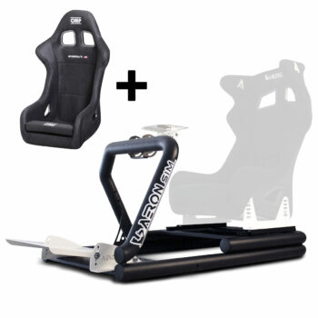 Postazione di guida AeronSim Evo3RS 2022+ Sedile OMP FIRST R