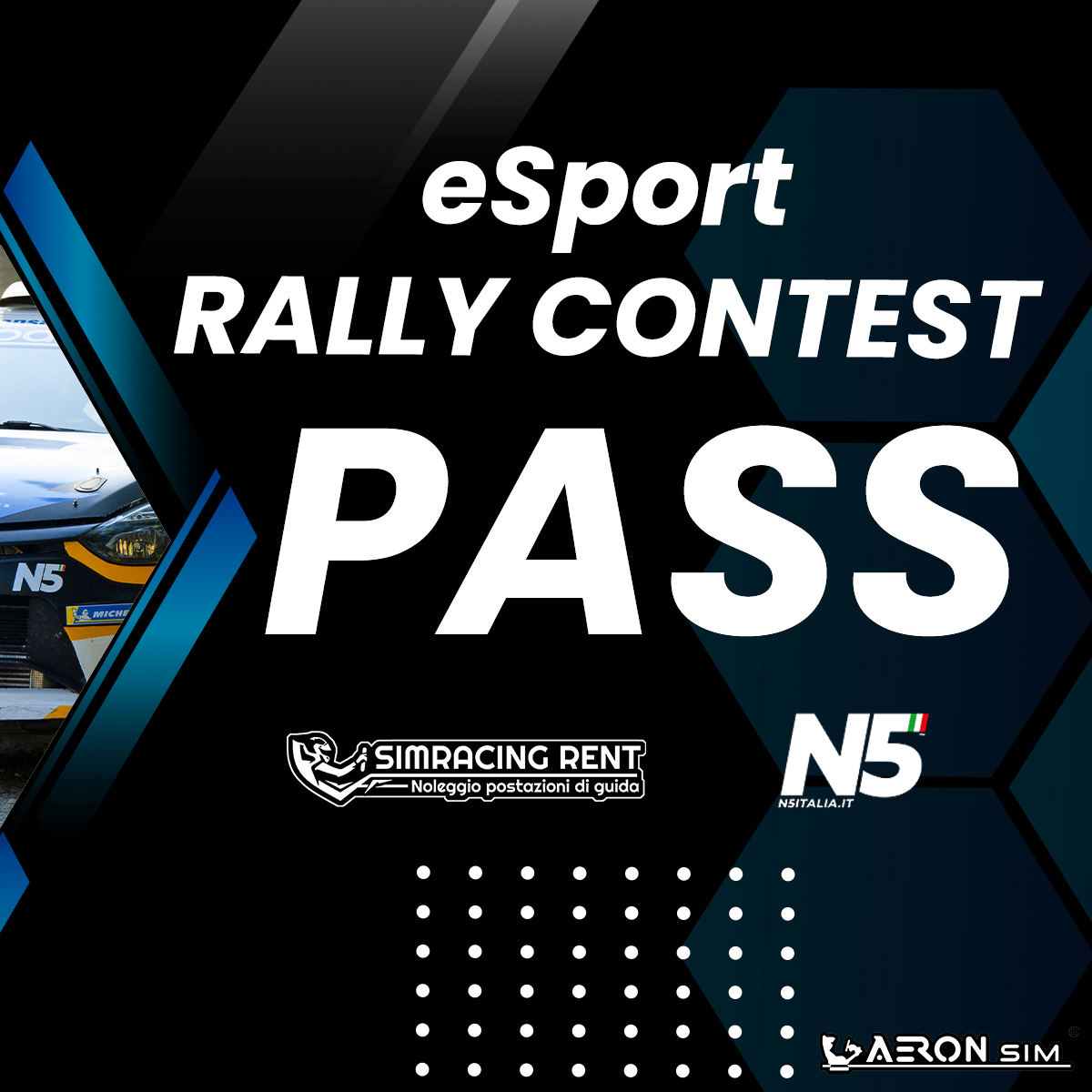 E-Sport Rally Pass – VINCI UN TEST CON N5ITALIA.  TERAMO