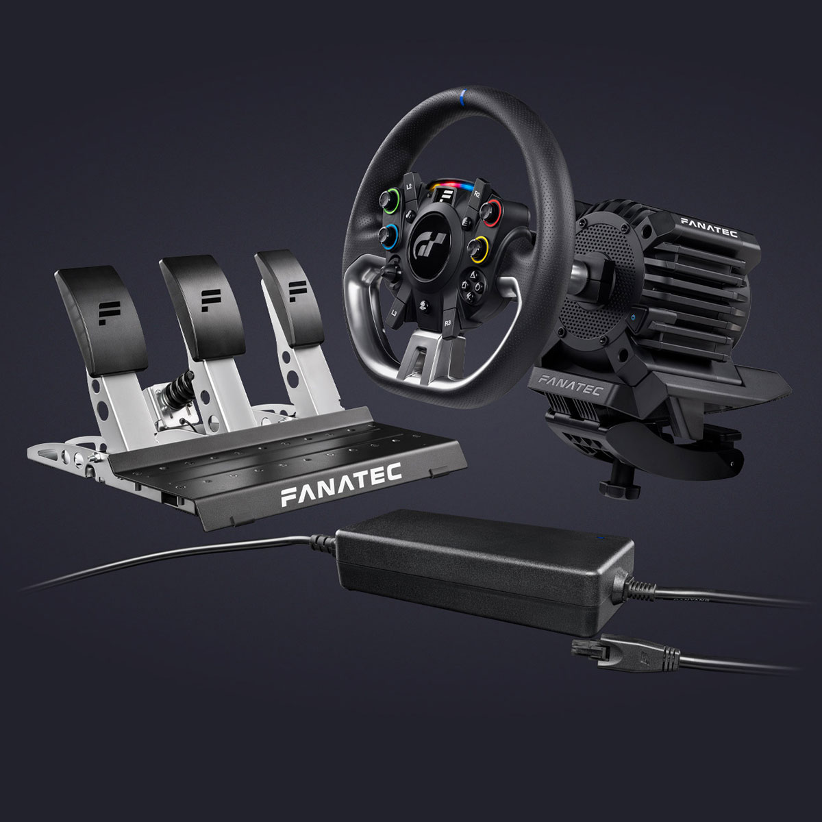 FANATEC GRAN TURISMO DD PRO PREMIUM BUNDLE ハンコン クラッチペダル ...